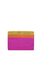 Multicolor Leather Cardholder